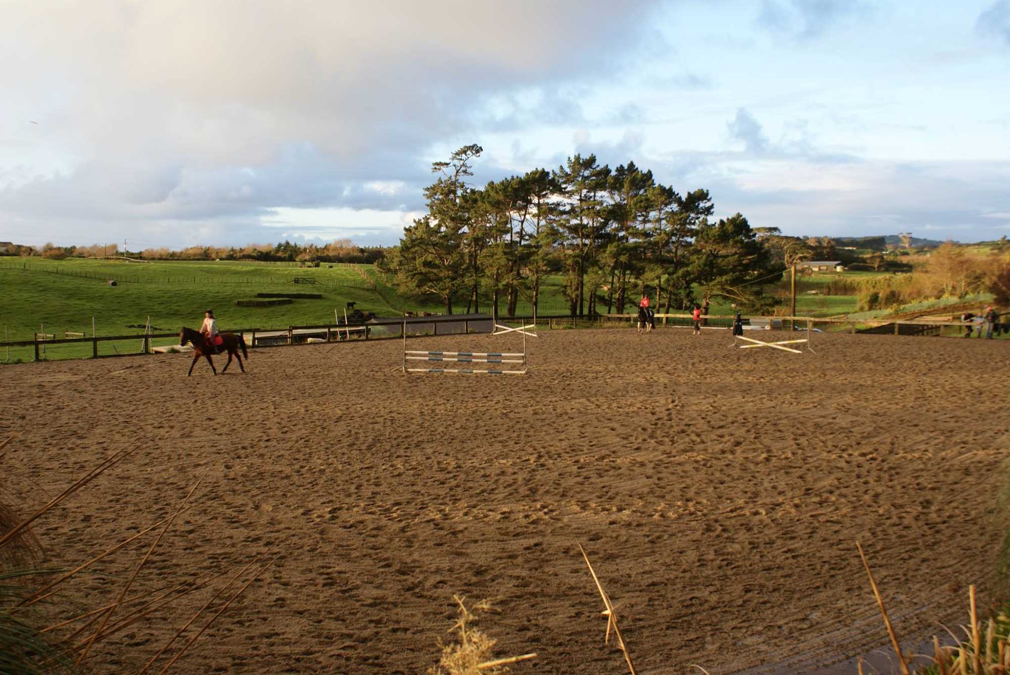 Waiuku Pony Club Grounds facility view showing the bookable equestrian space